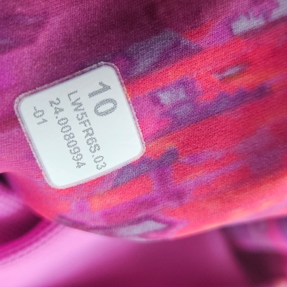 Lululemon Athletica Vibrant Pink Leggings - Picture 8 of 8